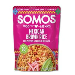 SOMOS FOODS Somos Mexican Brown Rice Ready to Eat - 8.8oz