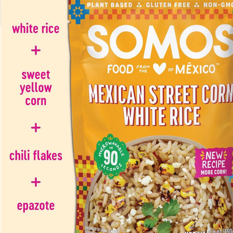 slide 5 of 6, SOMOS FOODS Somos Street Corn White Rice Ready to Eat - 8.8oz, 8.8 oz