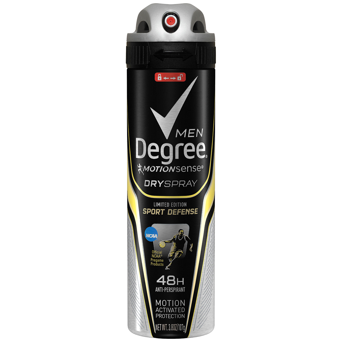 slide 4 of 5, Degree Antiperspirant Deodorant Dry Spray Sport Defense, 3.8 oz, 3.8 oz