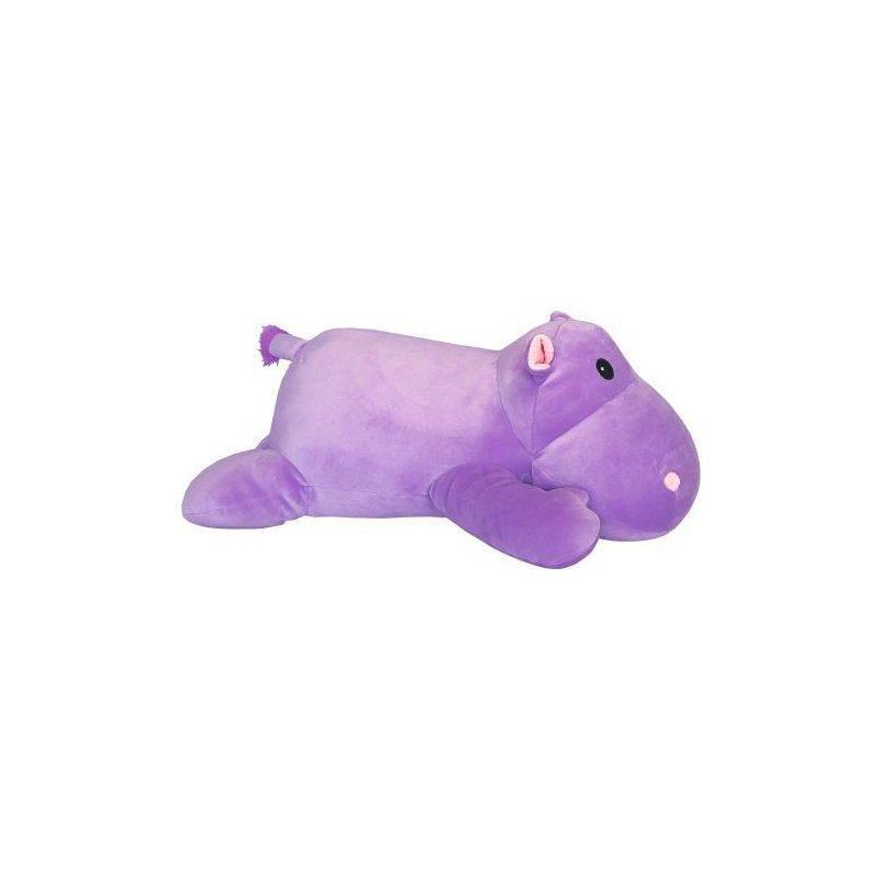 purple hippopotamus stuffed animal