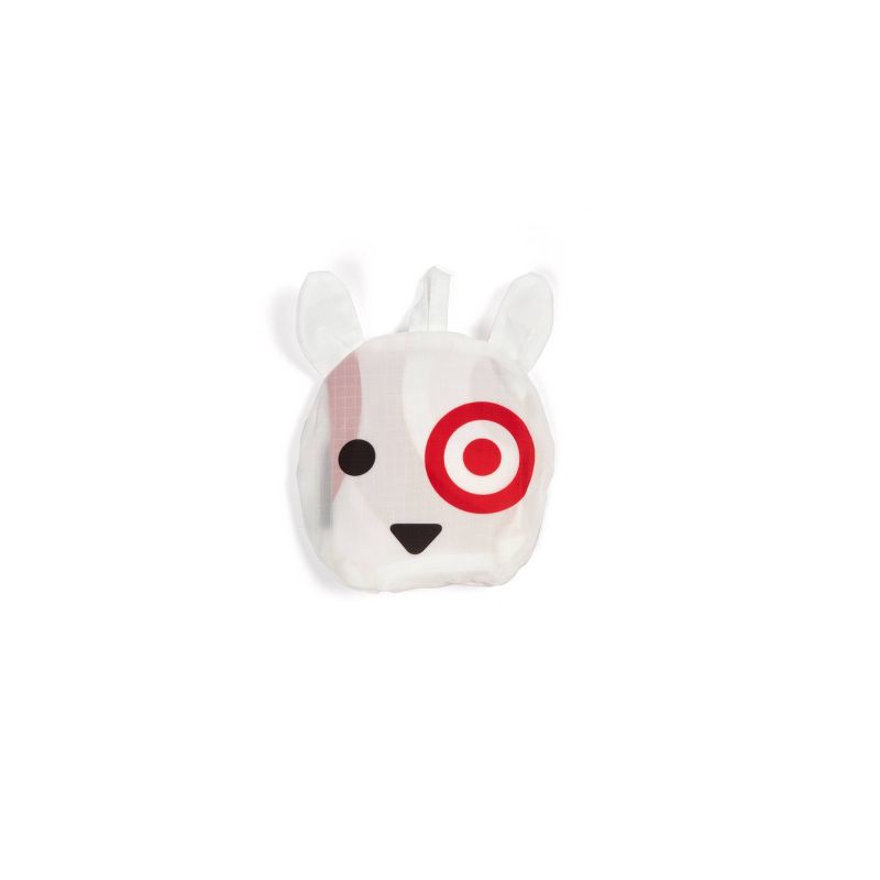 slide 4 of 5, Reusable Bag Foldable Pocket Bag Bullseye Dog, 1 ct