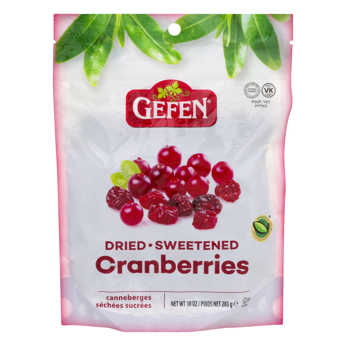 slide 11 of 11, Gefen Dried Sweetened Cranberries 10 oz, 10 oz