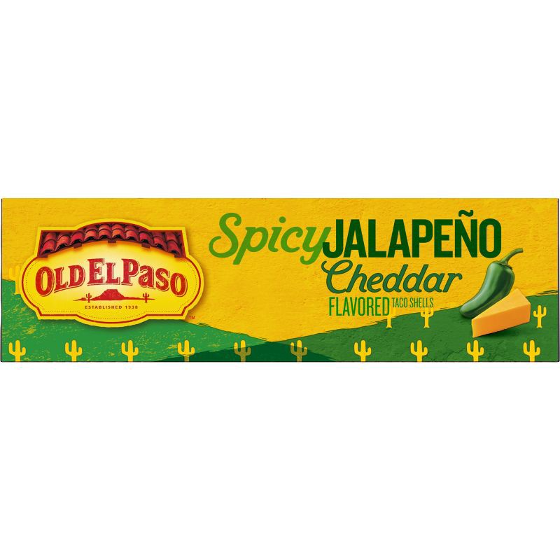 slide 10 of 10, Old El Paso Gluten Free Taco Shells Bold Jalapeno Cheddar - 5.4oz, 5.4 oz