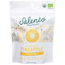 Salento Provisions Organic Dried Pineapple 3.5 oz