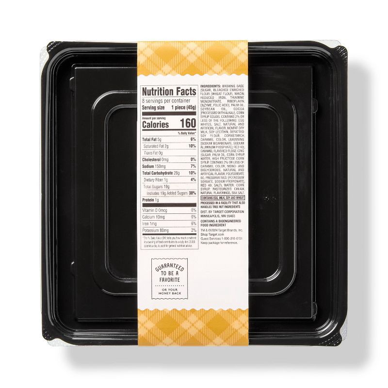 slide 3 of 3, Marbled Sea Salt and Caramel Brownie - 13oz/8ct - Favorite Day™, 8 ct; 13 oz