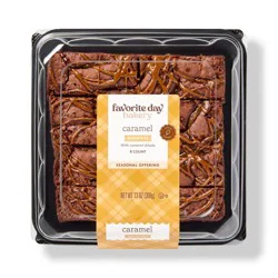 Marbled Sea Salt and Caramel Brownie - 13oz/8ct - Favorite Day™