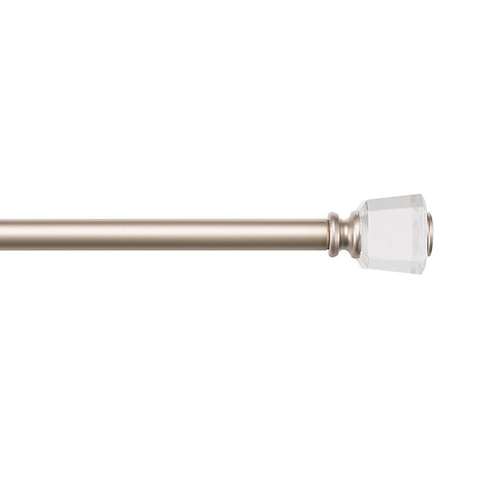 slide 1 of 1, Cambria Casuals Purest 28 to Adjustable Curtain Rod Set - Champagne, 28-48 in