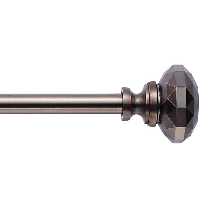 slide 2 of 2, Cambria Soleil Classic Complete Finials - Oil Rubbed Bronze, 2 ct