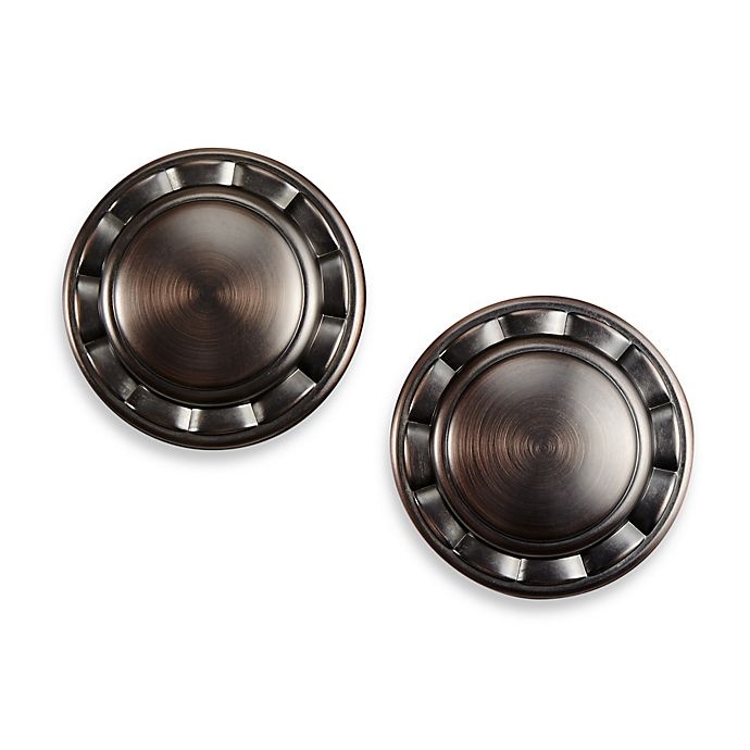 slide 1 of 1, Cambria Elite Complete Drapery Spindle - Oil Rubbed Bronze, 2 ct