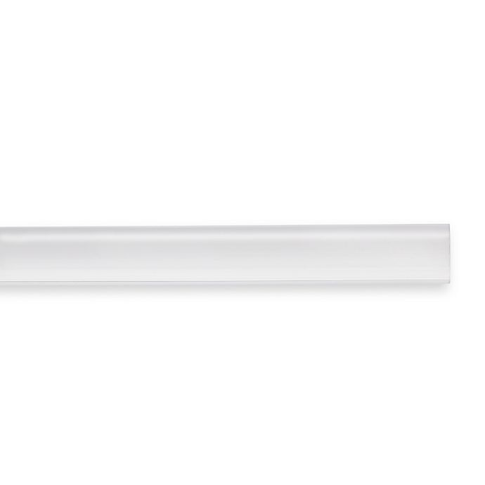 slide 1 of 1, Cambria Acrylic Stock Curtain Rod - Clear, 48 in