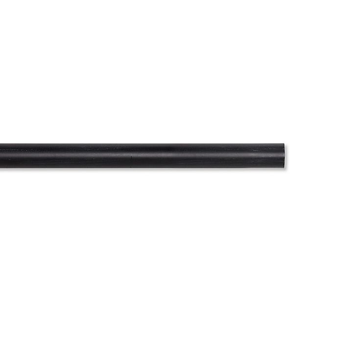 slide 2 of 3, Cambria Farmhouse Single Rod with Sconce - Black, 108 in