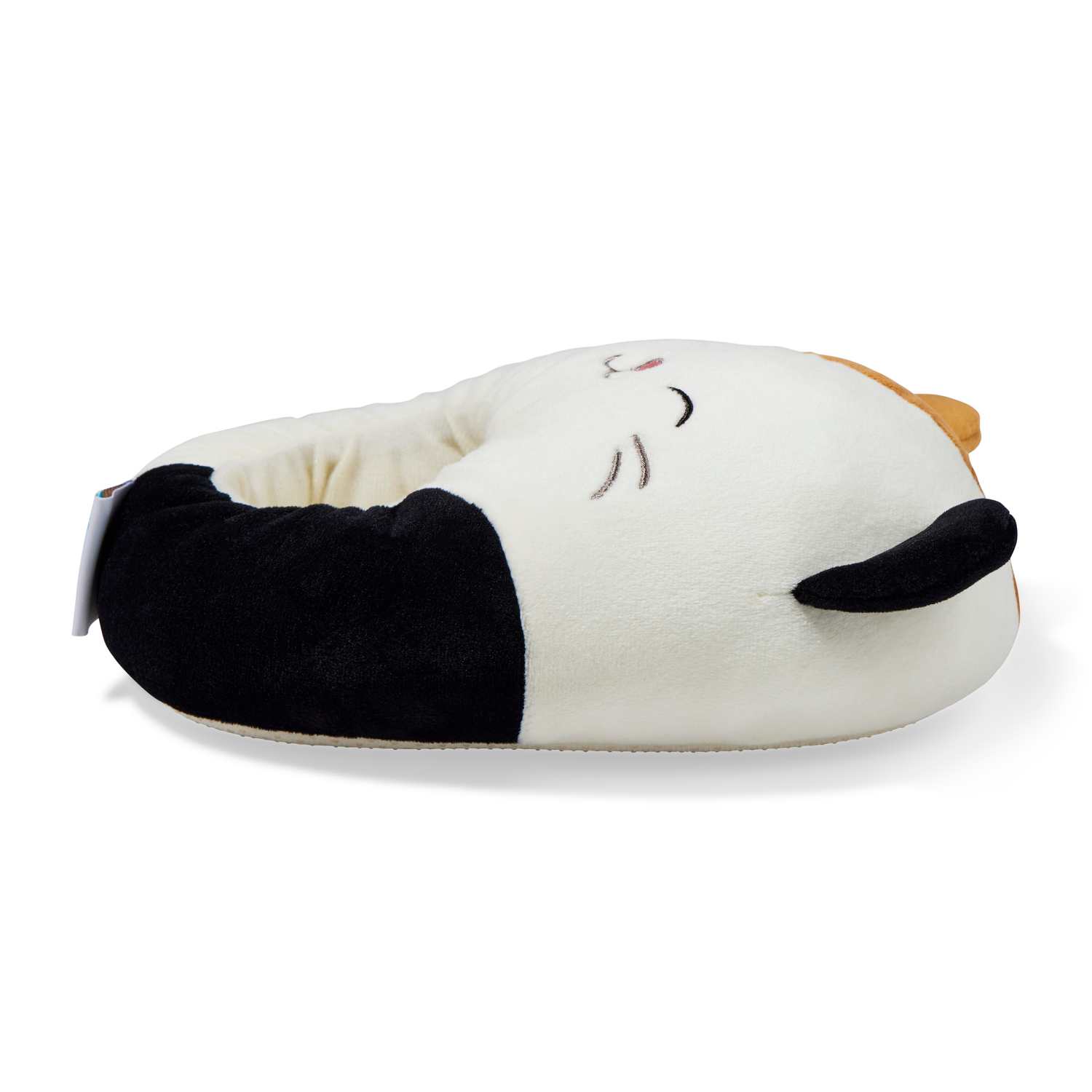 slide 5 of 6, Squishmallows Girls Missy Indoor Slip-on Slipper Cam the Cat, White, Dual Size 11/12, 1 ct