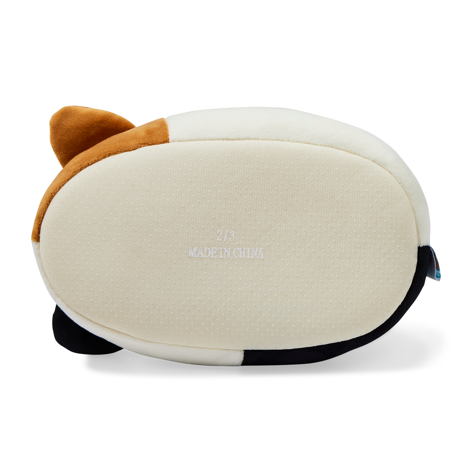 slide 3 of 6, Squishmallows Girls Missy Indoor Slip-on Slipper Cam the Cat, White, Dual Size 2/3, 1 ct