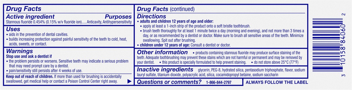 slide 6 of 13, Sensodyne Repair and Protect Teeth Whitening Sensitive Toothpaste - 3.4 Ounces, 3.4 oz