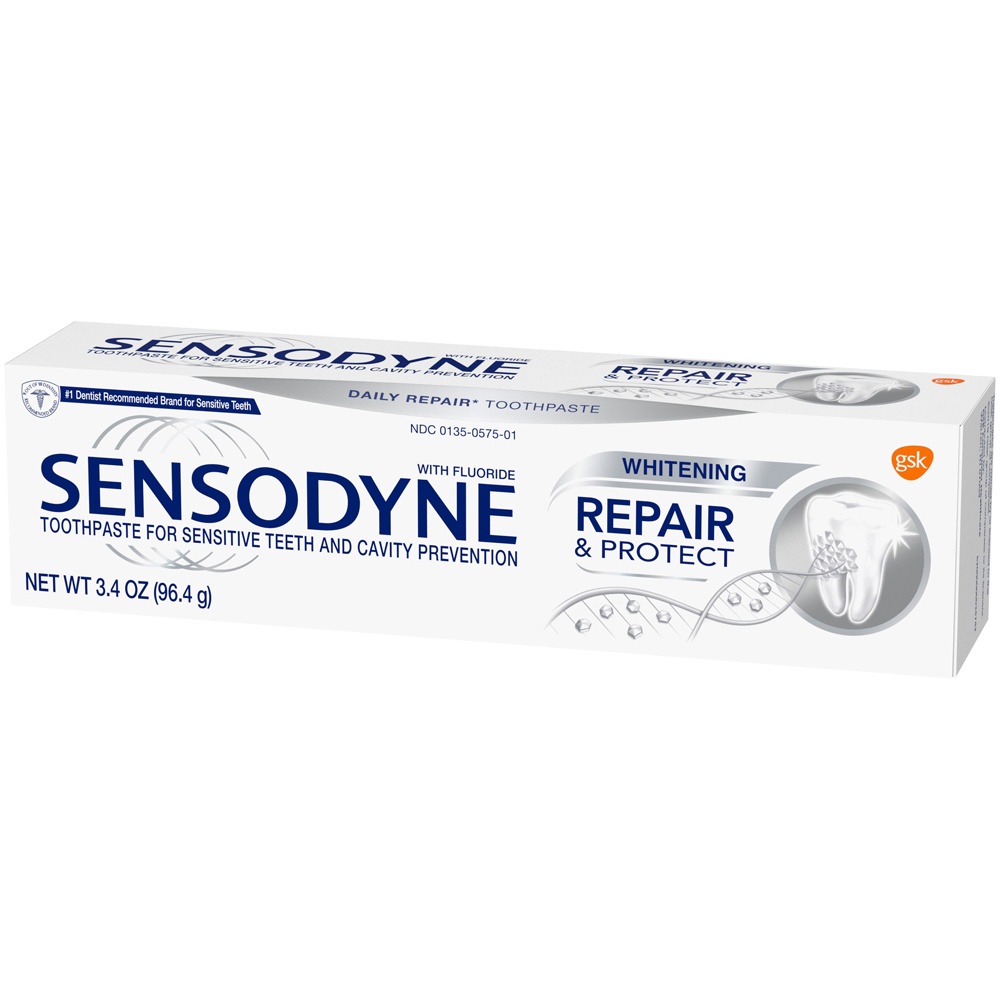 slide 3 of 3, Sensodyne Repair & Protect Whitening Toothpaste, 3.4 oz