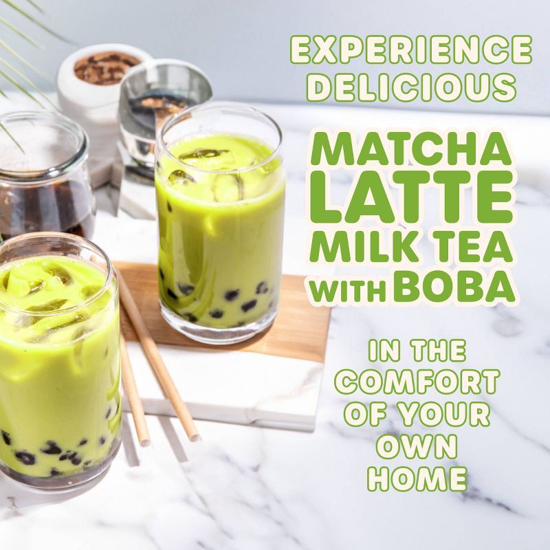 slide 7 of 7, A-Sha Foods USA A-Sha Hello Kitty Boba Kit Matcha Latte - 4pk/7.76oz., 4 ct, 7.76 oz