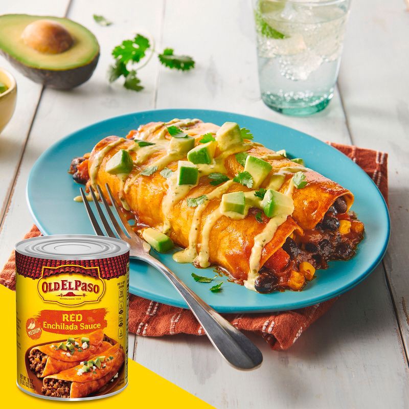 slide 3 of 7, Old El Paso Red Enchilada Sauce Medium - 19oz, 19 oz