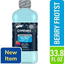 Comforts Advantage Care PLUS Berry Frost Flavored Electrolyte Solution Drink