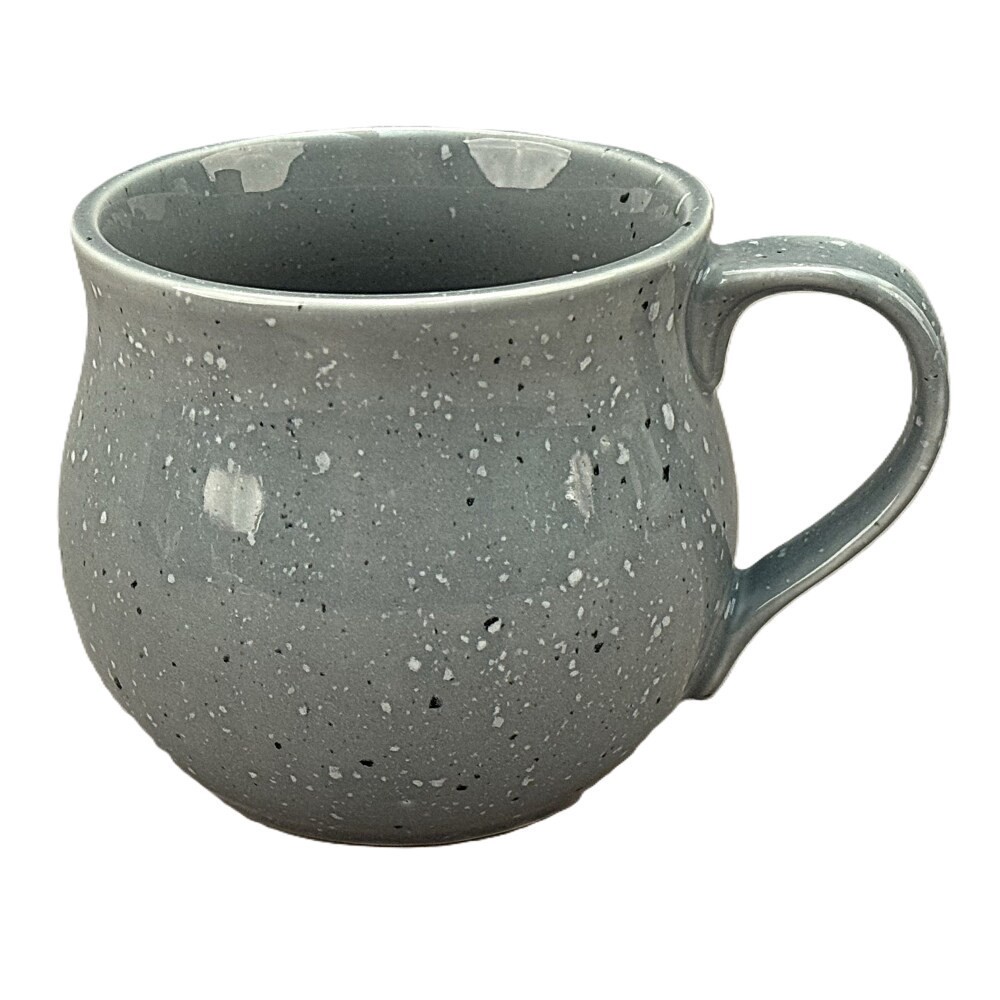 slide 1 of 1, Bia Cordon Bleu Speckle Mug - Gray, 16 oz