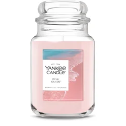 Yankee Candle Pink Sands Scented Candle, 22oz Large Jar with up to 150 Hour Burn Time, Great for gifting, Birthdays