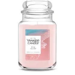 Yankee Candle Pink Sands Scented Candle, 22oz Large Jar with up to 150 Hour Burn Time, Great for gifting, Birthdays