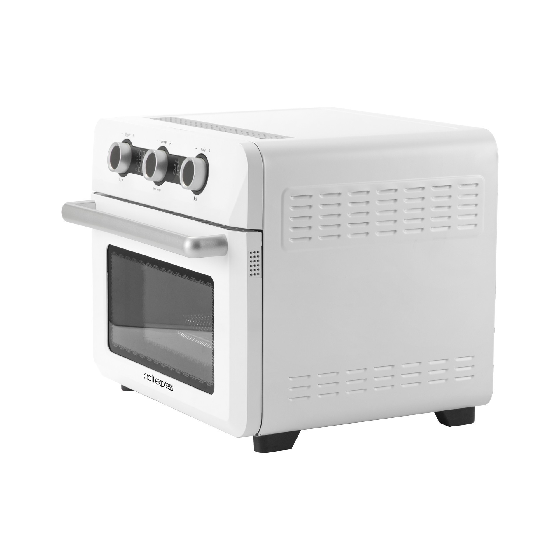 slide 7 of 12, Craft Express 25l White Elite Sublimation Oven, 20 in x 19 in x 18 in
