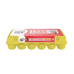 Happy Egg Co. Eggs, Free Range, Large