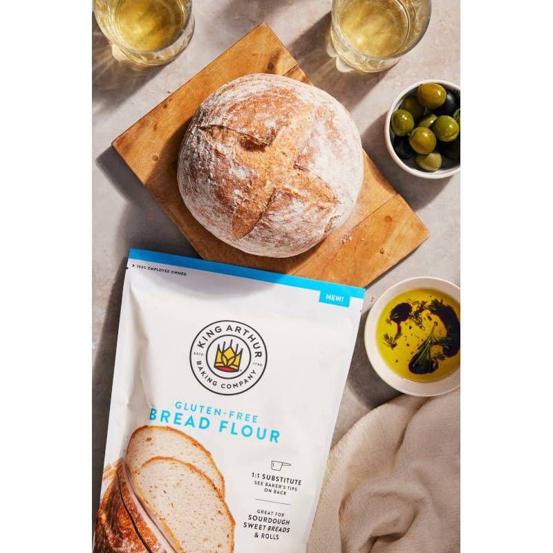 slide 3 of 4, King Arthur Gluten Free Bread Flour - 2lb, 2 lb