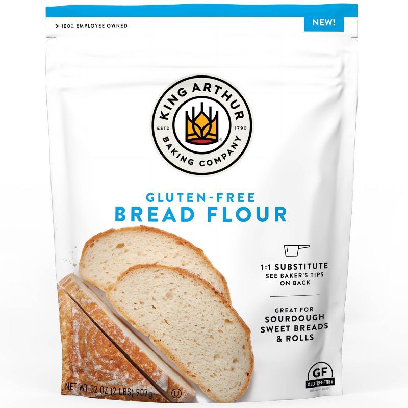 slide 1 of 4, King Arthur Gluten Free Bread Flour - 2lb, 2 lb