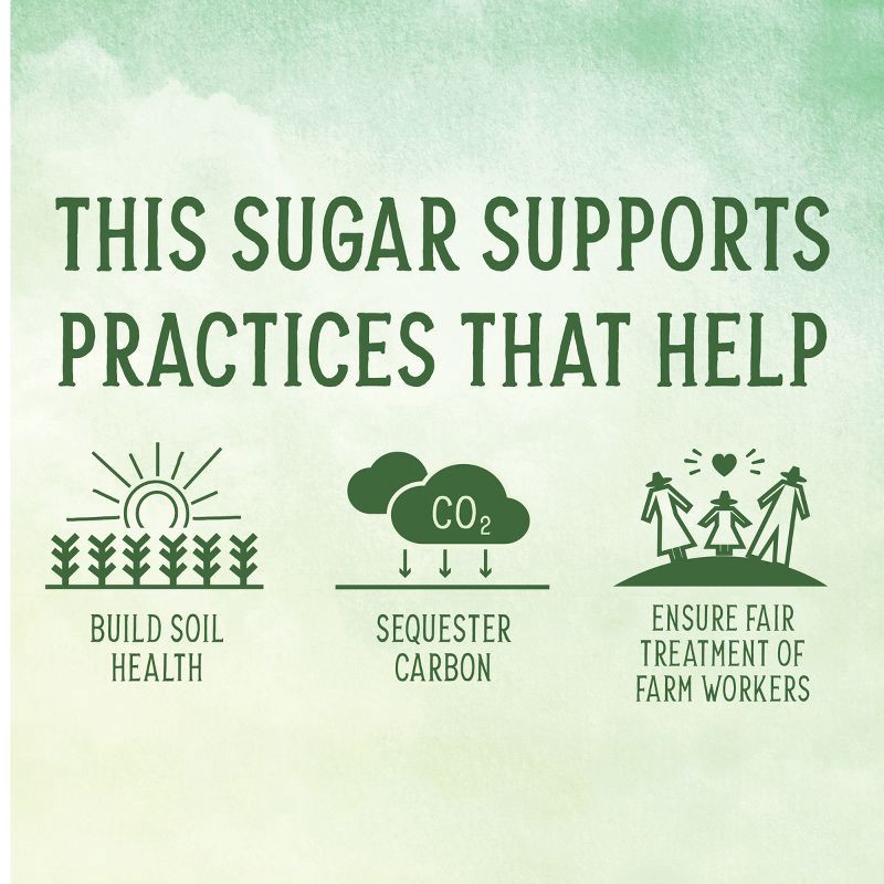 slide 5 of 7, Wholesome Regenerative Organic Certified Cane Sugar - 26oz, 26 oz