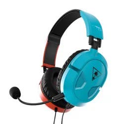 Turtle Beach Recon 50 Wired Gaming Headset for Nintendo Switch/Xbox Series X|S/Xbox One/ PlayStation 4/5 - Red/Blue