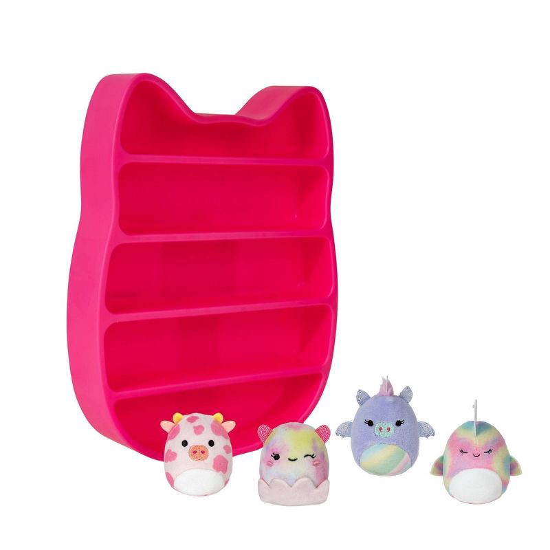 slide 1 of 7, Squishville by Squishmallows Pink Play & Display, 1 ct