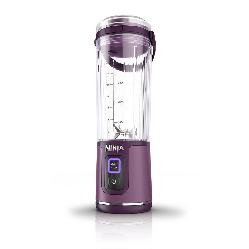slide 2 of 12, Ninja Blast 18oz Portable Blender Passion Fruit: Cordless Personal Smoothie Blender, Stainless Steel Blades, 18 oz