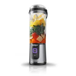 Ninja Blast 18oz Portable Blender Black: Cordless Personal Smoothie Blender, Stainless Steel Blades, Dishwasher-Safe