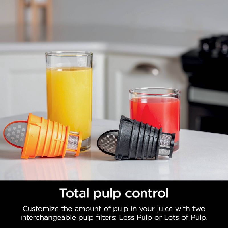 slide 4 of 11, Ninja NeverClog Cold Press Juicer Powerful Slow Juicer with Total Pulp Control Easy to Clean - JC151, 1 ct