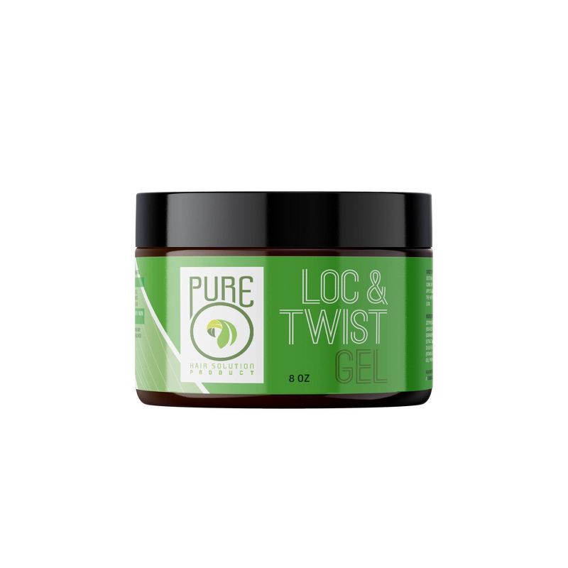 slide 1 of 5, PureO Natural PureO Loc & Twist Hair Gel - 8oz, 8 oz