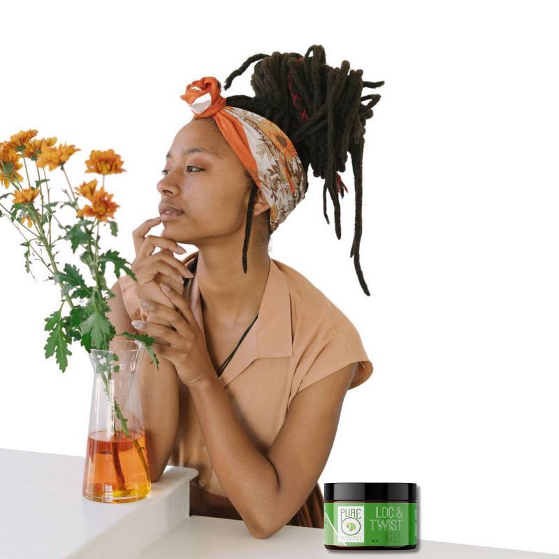 slide 5 of 5, PureO Natural PureO Loc & Twist Hair Gel - 8oz, 8 oz