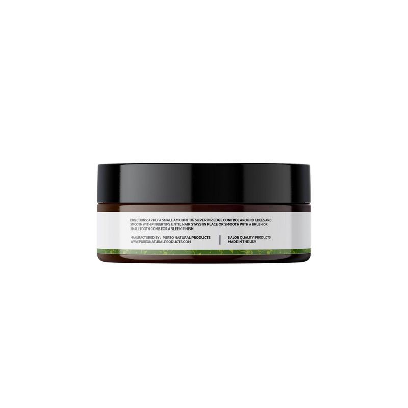 slide 2 of 5, PureO Natural Superior Edge Control Hair Gel - 4oz, 4 oz