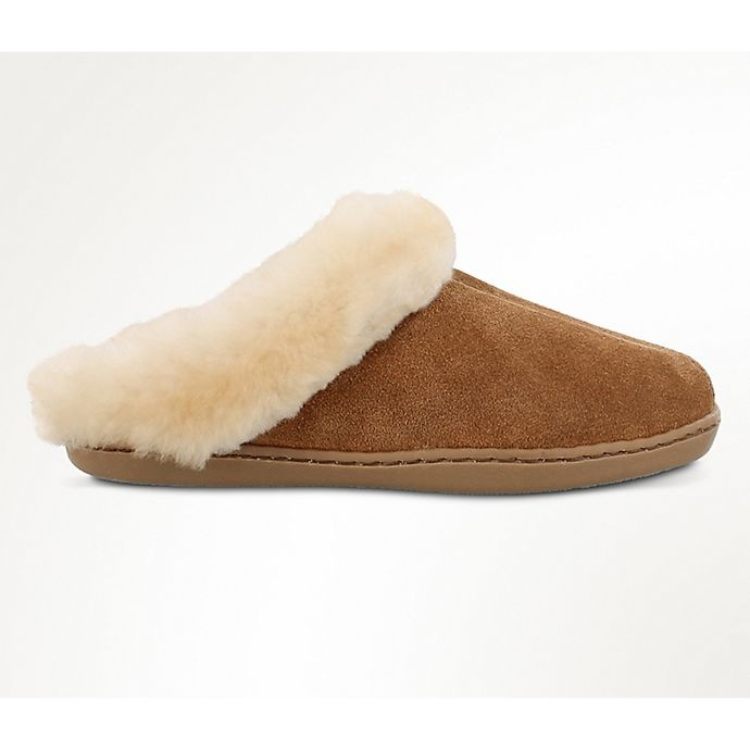 Minnetonka Women's Size 8 Sheepskin Mule Slipper - Tan 1 ct | Shipt