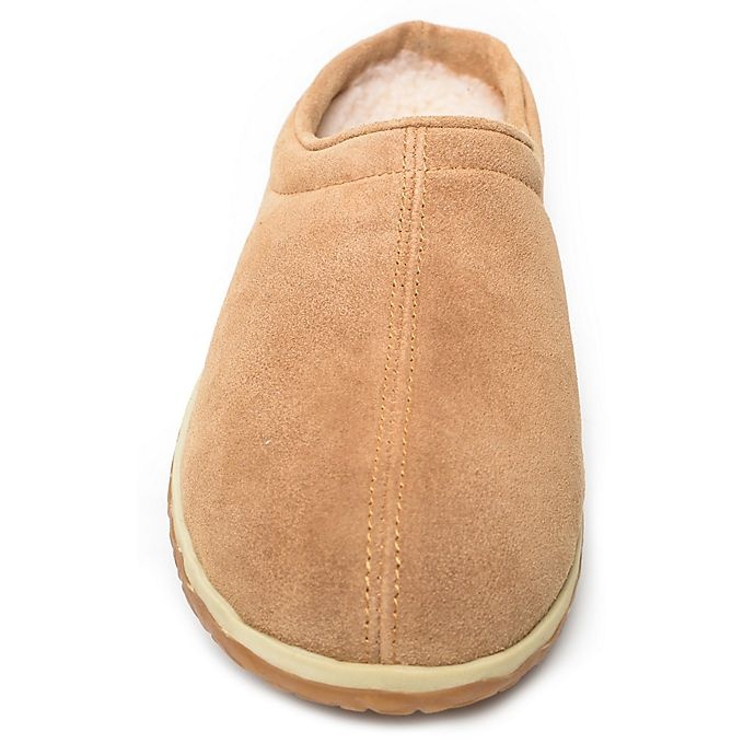 slide 4 of 4, Minnetonka Men's Size 10 Taylor Clog Slipper - Cinnamon, 1 ct