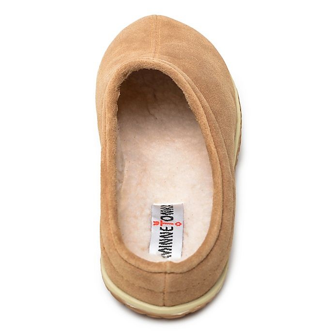 slide 2 of 4, Minnetonka Men's Size 10 Taylor Clog Slipper - Cinnamon, 1 ct