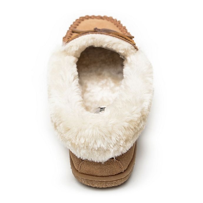 slide 4 of 5, Minnetonka Alyson Size 7 Women's Trapper Slippers - Cinnamon, 1 ct