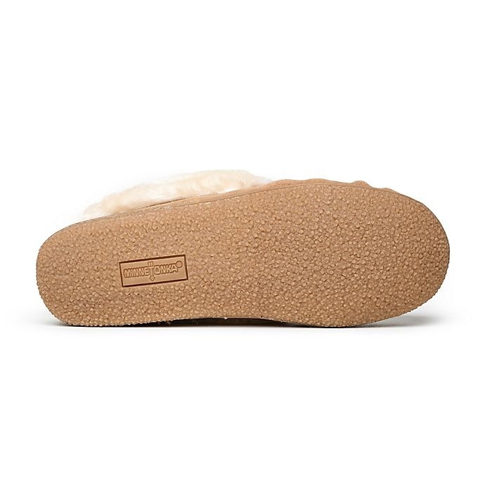 slide 5 of 5, Minnetonka Alyson Size 7 Women's Trapper Slippers - Cinnamon, 1 ct