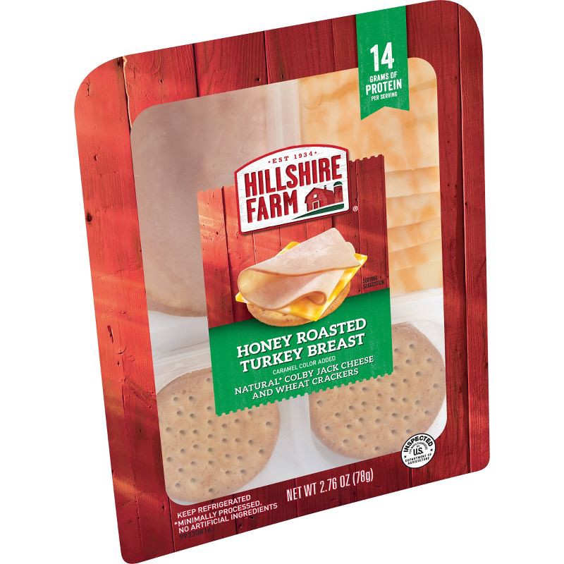 slide 10 of 10, Hillshire Farm Snack Kits Honey Turkey & Colby Jack - 2.76oz, 2.76 oz