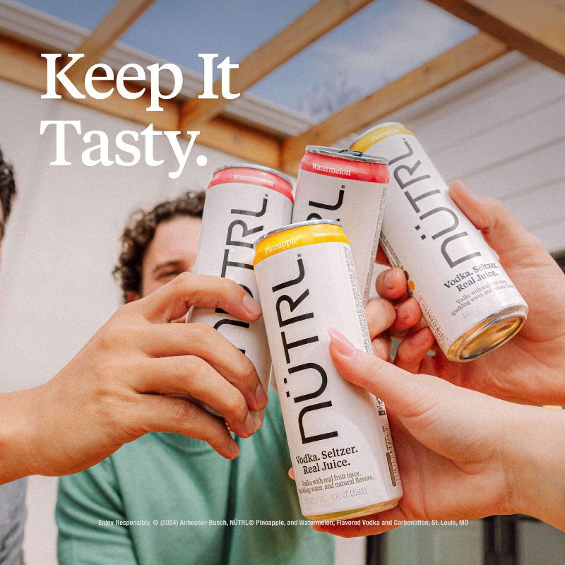 slide 3 of 12, Nutrl Fruit Variety Pack - 8pk/355ml Cans, 8 ct, 355 ml