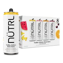 Nutrl Fruit Variety Pack - 8pk/355ml Cans