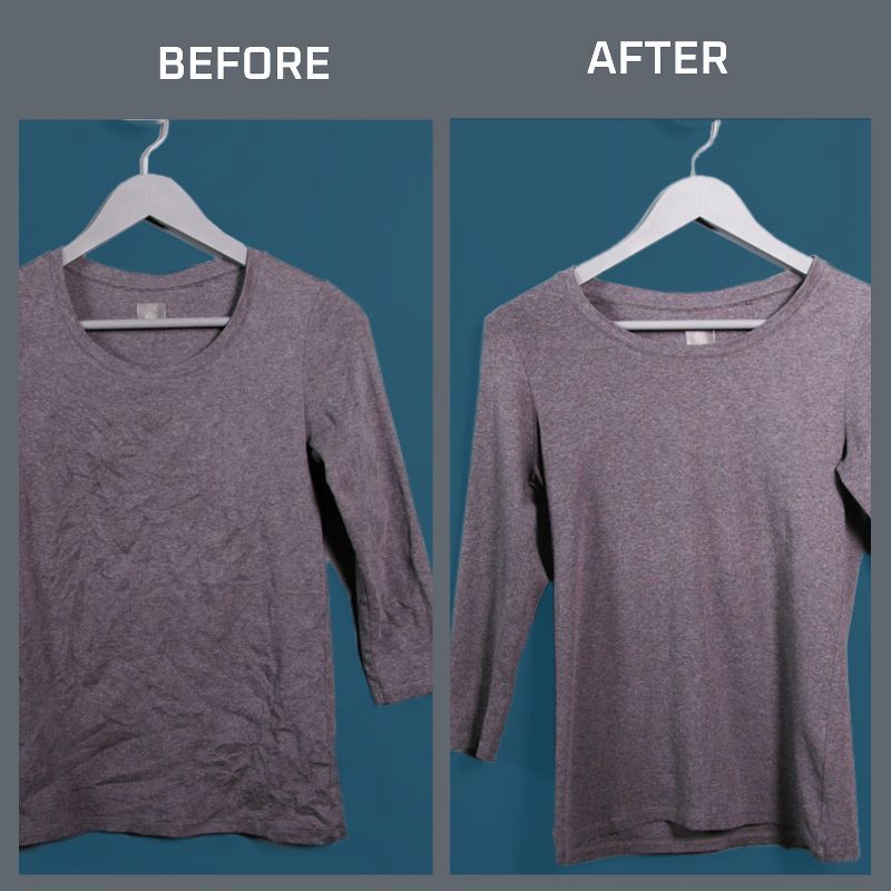 slide 8 of 11, Rowenta Handheld Garment Steamer for Clothes Pure Pop Blue: Travel-Size, Vertical Steam, 1150W, Detachable Water Tank, 1 ct