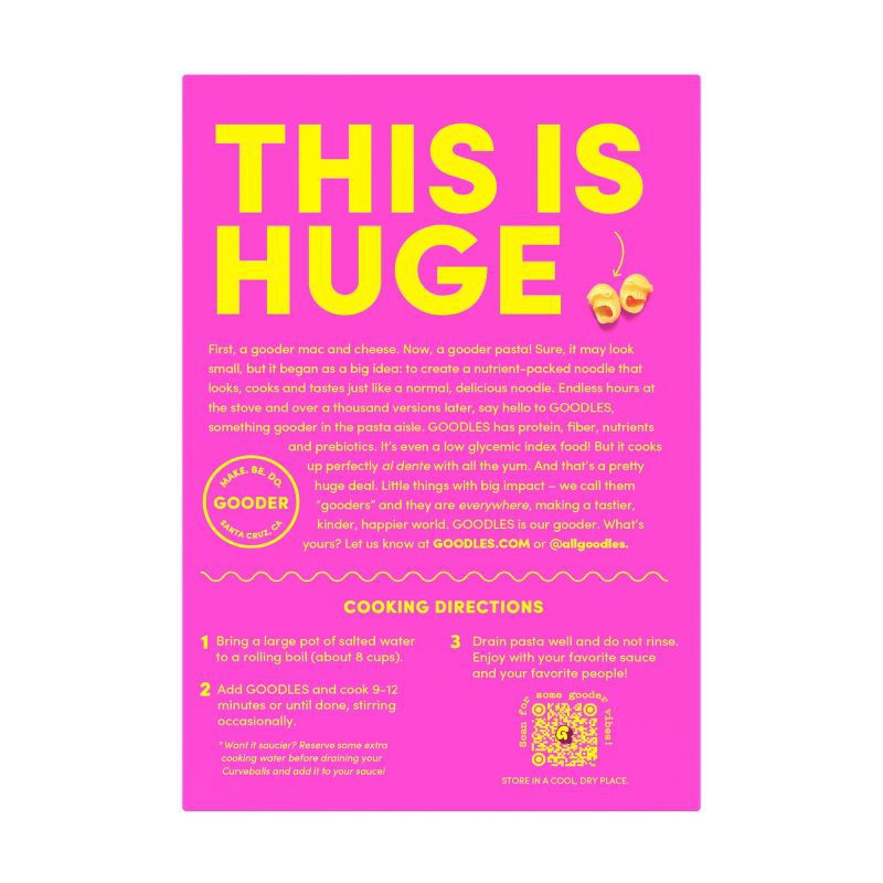 slide 2 of 6, Goodles Dry Pasta Curveballs - 8 oz, 8 oz