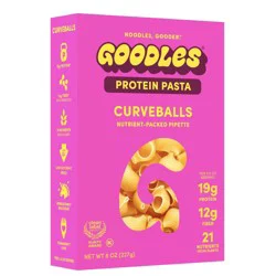 Goodles Dry Protein Pasta Curveballs - 8 oz