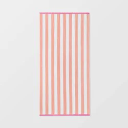 XL Reversible Towel Pink/Yellow - Sun Squad™